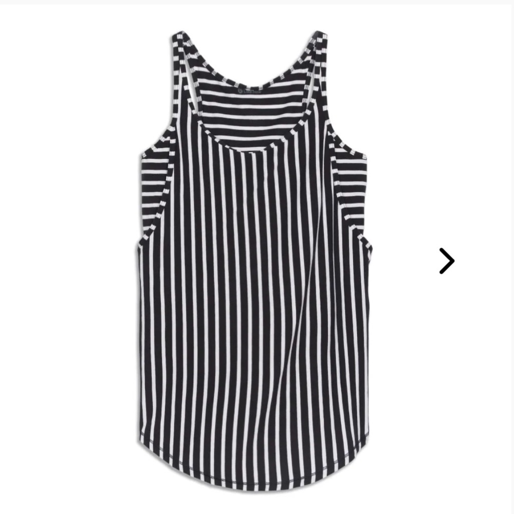 Lululemon Vita Racerback Tank Top Deenie Stripe